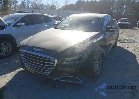 2017 Genesis G80 3.8 z USA, uszkodzony, nr VIN KMHGN4JE9HU204975